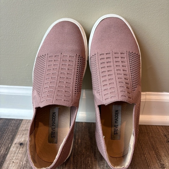 Steve Madden Freeda Stretch Knit Slip on Sneaker Women's Size 8 - Picture 9 of 10